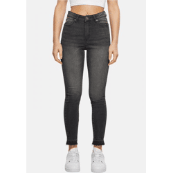 stylische Urban Classics Damen Jeans Skinny Fit Stretch mit Baumwolle Schwarz