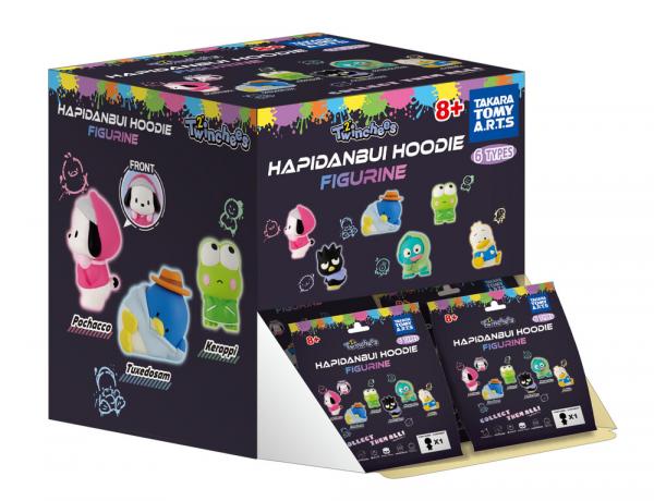 Twinchees - Sanrio Hapidanbui Hoodie Figuren - 24er Display
