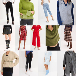 €2.10 each for Category A clearance clothing, 90% women's and 10% men's, new items from a German catalog, minimum order of 1 pallet