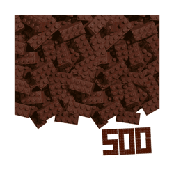 Androni - Blox 500 braune 8er Steine lose