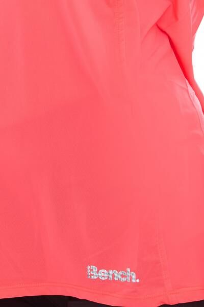 Bench Damen Tank Top &auml;rmelloses Sport-Shirt mit Cut Out im R&uuml;cken Lauf-Shirt PK11423 11423 Neon Orange