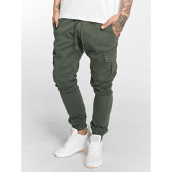 bequeme DEF Herren Jeans 260 g/m² mit Baumwolle Khaki