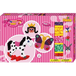 HAMA 8713 - Bügelperlen Maxi - Gigantische Geschenkpackung pink