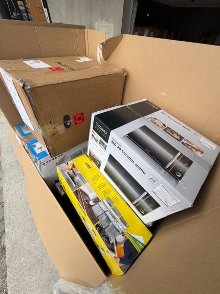 K&Uuml;CHEN- & REINIGUNGSGER&Auml;TE &ndash; AMAZON-RETOUREN &ndash; 75% UNTER RETAIL &ndash; 10 ST- 75,36 &euro;/ST- 6,71 &euro;/KG