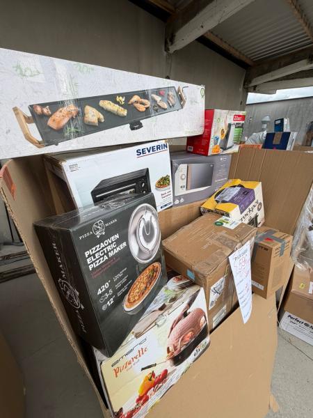 K&Uuml;CHEN- & REINIGUNGSGER&Auml;TE &ndash; AMAZON-RETOUREN &ndash; 75% UNTER RETAIL &ndash; 23 ST- 25,91 &euro;/ST- 4,33 &euro;/KG