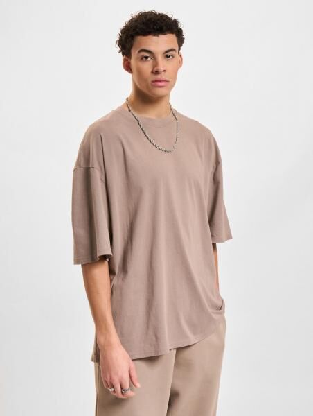 l&auml;ssiges DEF Herren T-Shirt 190 g/m&sup2; mit Baumwolle Beige