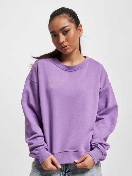 l&auml;ssiges Freddy Damen Sweatshirt mit Baumwolle Violett