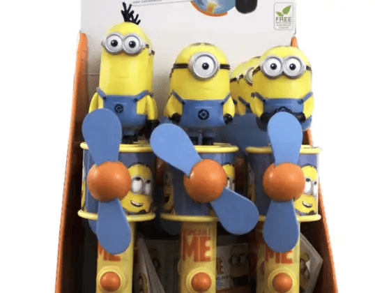 Minions  Ventilator - Spielzeug ohne S&uuml;&szlig;igkeiten 