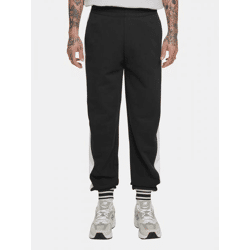 moderne Urban Classics Herren Jeans Reißverschluss Rippbündchen 300 g/m² mit Baumwolle Schwarz