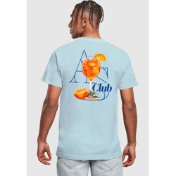 modernes Mister Tee Herren T-Shirt 200 g/m² mit Baumwolle Blau