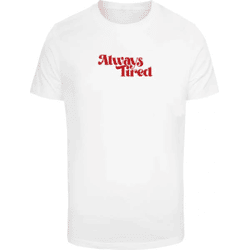 modernes Mister Tee Herren T-Shirt 200 g/m² mit Baumwolle Weiß
