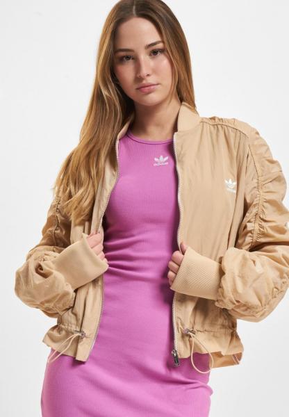 schlichte adidas Damen Jacke Beige