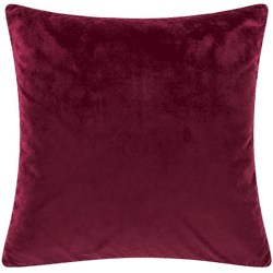 Tiseco-Kissen „Velvet Prune“, 60 × 60 cm