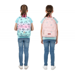 VADOBAG Kinder Rucksack für Mädchen im Hello-Kitty-Design oder Disney Marie Motiv Kindergarten-Rucksack 6L oder 8L Blau oder Rosa