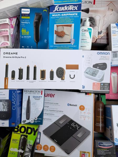 BEAUTY- & GESUNDHEITSGER&Auml;TE &ndash; AMAZON-RETOUREN &ndash; 75% UNTER RETAIL &ndash; 277 ST- 8,10 &euro;/ST- 18,94 &euro;/KG