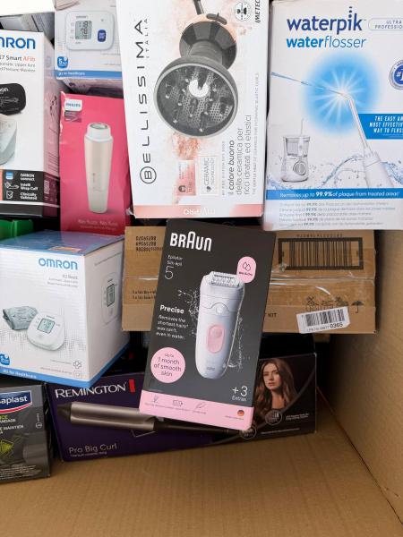 BEAUTY- & GESUNDHEITSGER&Auml;TE &ndash; AMAZON-RETOUREN &ndash; 75% UNTER RETAIL &ndash; 277 ST- 8,10 &euro;/ST- 18,94 &euro;/KG