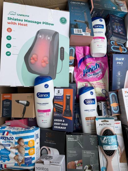 BEAUTY- & GESUNDHEITSGER&Auml;TE &ndash; AMAZON-RETOUREN &ndash; 75% UNTER RETAIL &ndash; 327 ST- 7,10 &euro;/ST- 17,19 &euro;/KG