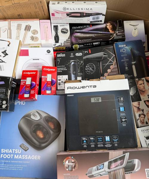 BEAUTY- & GESUNDHEITSGER&Auml;TE &ndash; AMAZON-RETOUREN &ndash; 75% UNTER RETAIL &ndash; 399 ST- 7,14 &euro;/ST- 21,88 &euro;/KG