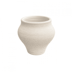 D&M Blumentopf „Basiel“, weiß, 11,5 cm