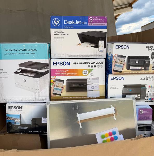 DRUCKER & OFFICE &ndash; AMAZON-RETOUREN &ndash; 75% UNTER RETAIL &ndash; 25 ST- 28,75 &euro;/ST- 3,98 &euro;/KG