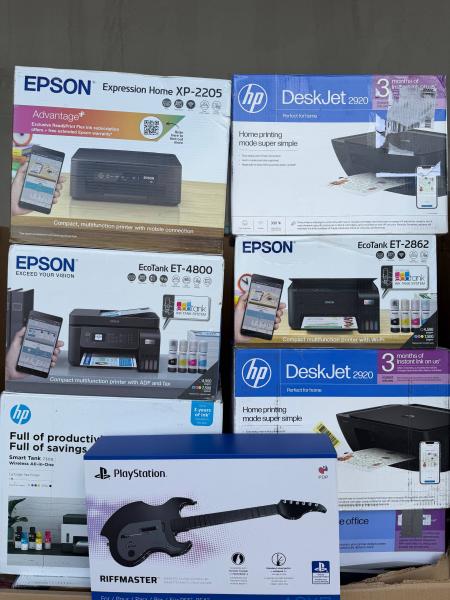 DRUCKER & OFFICE &ndash; AMAZON-RETOUREN &ndash; 75% UNTER RETAIL &ndash; 27 ST- 22,47 &euro;/ST- 4,40 &euro;/KG