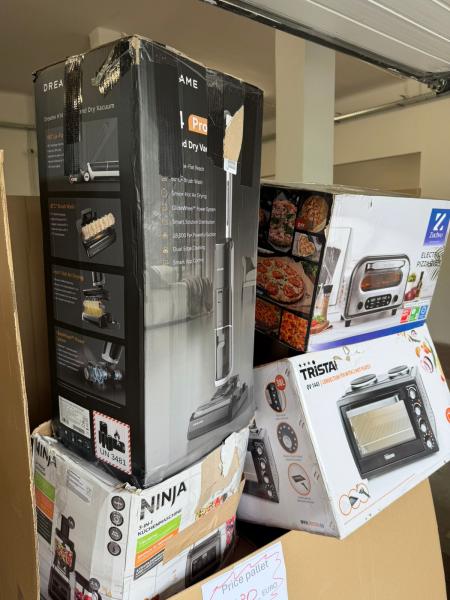 K&Uuml;CHEN- & REINIGUNGSGER&Auml;TE &ndash; AMAZON-RETOUREN &ndash; 75% UNTER RETAIL &ndash; 10 ST- 67,93 &euro;/ST- 5,95 &euro;/KG