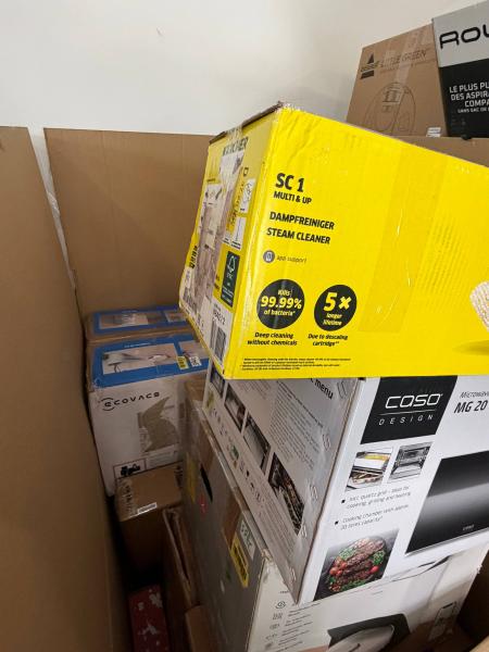 K&Uuml;CHEN- & REINIGUNGSGER&Auml;TE &ndash; AMAZON-RETOUREN &ndash; 75% UNTER RETAIL &ndash; 10 ST- 75,36 &euro;/ST- 6,71 &euro;/KG