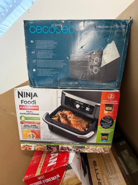 K&Uuml;CHEN- & REINIGUNGSGER&Auml;TE &ndash; AMAZON-RETOUREN &ndash; 75% UNTER RETAIL &ndash; 15 ST- 36,23 &euro;/ST- 4,48 &euro;/KG