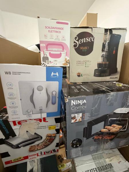 K&Uuml;CHEN- & REINIGUNGSGER&Auml;TE &ndash; AMAZON-RETOUREN &ndash; 75% UNTER RETAIL &ndash; 18 ST- 28,67 &euro;/ST- 4,78 &euro;/KG