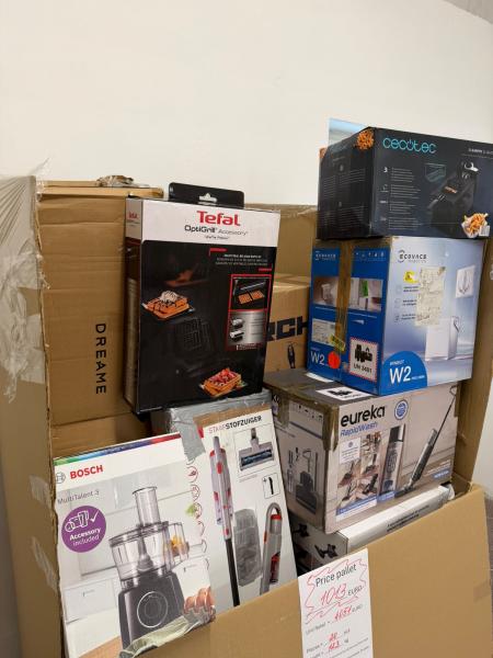 K&Uuml;CHEN- & REINIGUNGSGER&Auml;TE &ndash; AMAZON-RETOUREN &ndash; 75% UNTER RETAIL &ndash; 19 ST- 49,63 &euro;/ST- 7,69 &euro;/KG