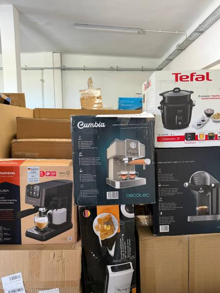 K&Uuml;CHEN- & REINIGUNGSGER&Auml;TE &ndash; AMAZON-RETOUREN &ndash; 75% UNTER RETAIL &ndash; 19 ST- 49,83 &euro;/ST- 7,37 &euro;/KG