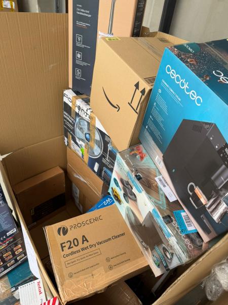 K&Uuml;CHEN- & REINIGUNGSGER&Auml;TE &ndash; AMAZON-RETOUREN &ndash; 75% UNTER RETAIL &ndash; 20 ST- 42,76 &euro;/ST- 7,43 &euro;/KG