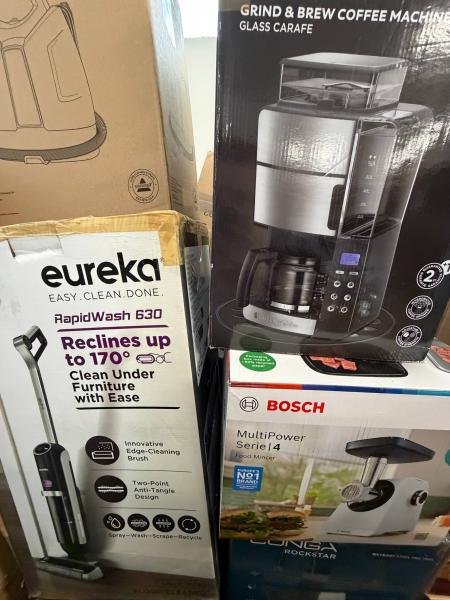 K&Uuml;CHEN- & REINIGUNGSGER&Auml;TE &ndash; AMAZON-RETOUREN &ndash; 75% UNTER RETAIL &ndash; 21 ST- 57,23 &euro;/ST- 8,11 &euro;/KG