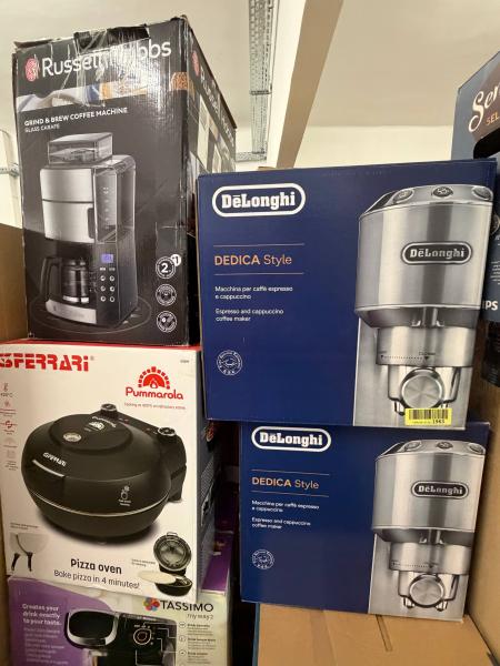 K&Uuml;CHEN- & REINIGUNGSGER&Auml;TE &ndash; AMAZON-RETOUREN &ndash; 75% UNTER RETAIL &ndash; 23 ST- 45,54 &euro;/ST- 9,00 &euro;/KG