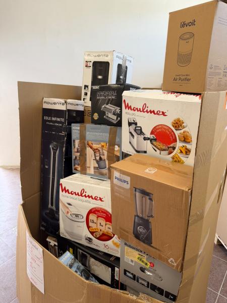 K&Uuml;CHEN- & REINIGUNGSGER&Auml;TE &ndash; AMAZON-RETOUREN &ndash; 75% UNTER RETAIL &ndash; 25 ST- 33,79 &euro;/ST- 6,74 &euro;/KG
