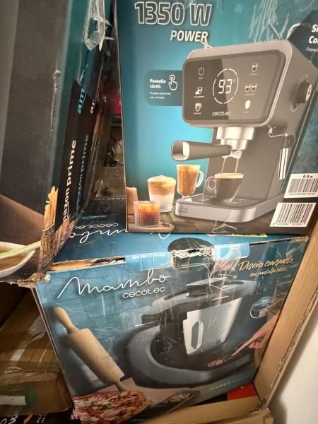 K&Uuml;CHEN- & REINIGUNGSGER&Auml;TE &ndash; AMAZON-RETOUREN &ndash; 75% UNTER RETAIL &ndash; 25 ST- 42,29 &euro;/ST- 7,72 &euro;/KG