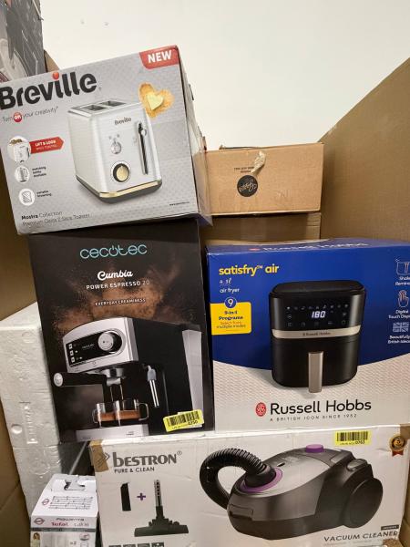 K&Uuml;CHEN- & REINIGUNGSGER&Auml;TE &ndash; AMAZON-RETOUREN &ndash; 75% UNTER RETAIL &ndash; 26 ST- 47,50 &euro;/ST- 9,21 &euro;/KG