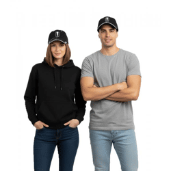 Limp Bizkit Unisex Rap-Rock-Band Trucker-Cap Baseball-Cap mit Logo-Stickerei Baumwoll-Cap Fan-Mütze 1223LB Schwarz