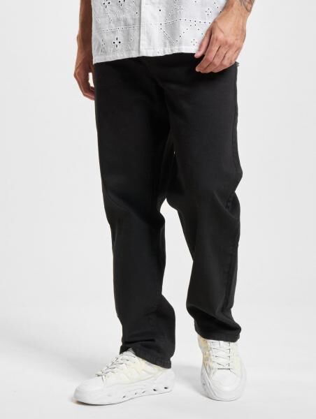 moderne Denim Project Herren Jeans Schwarz