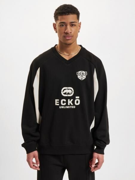 modernes Ecko Unltd. Herren Sweatshirt mit Baumwolle Schwarz