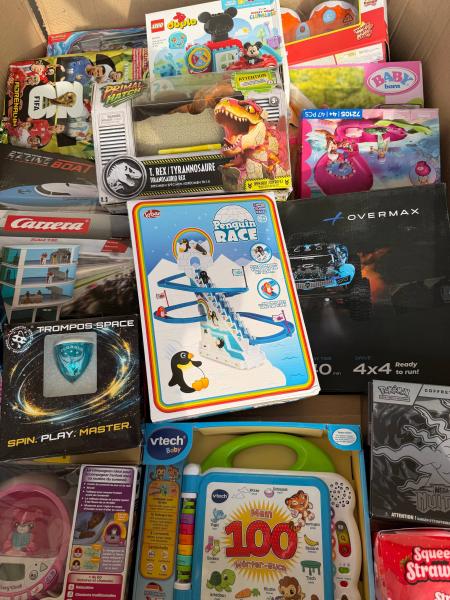 SPIELZEUG & SPIELE &ndash; AMAZON-RETOUREN &ndash; 75% UNTER RETAIL &ndash; 167 ST- 6,92 &euro;/ST- 11,84 &euro;/KG