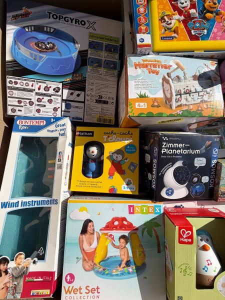 SPIELZEUG & SPIELE &ndash; AMAZON-RETOUREN &ndash; 75% UNTER RETAIL &ndash; 175 ST- 6,58 &euro;/ST- 11,89 &euro;/KG
