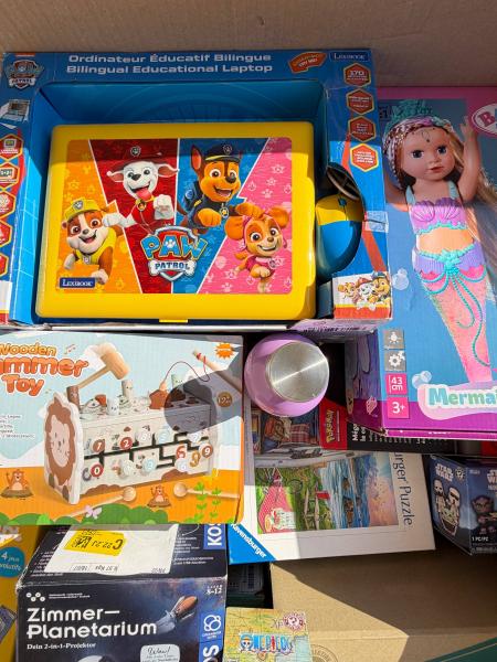 SPIELZEUG & SPIELE &ndash; AMAZON-RETOUREN &ndash; 75% UNTER RETAIL &ndash; 175 ST- 6,58 &euro;/ST- 11,89 &euro;/KG