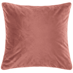 Tiseco-Kissen „Velvet“ altrosa 60 x 60 cm