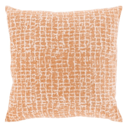 Unique Living Kissen „Sev“ in Apricot, 45 x 45 cm