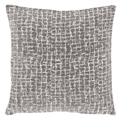 Unique Living Kissen „Sev“ dunkelgrau 45 x 45 cm