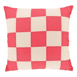 Unique Living Kissen „Zayn“ in Sugar Pink, 45 x 45 cm