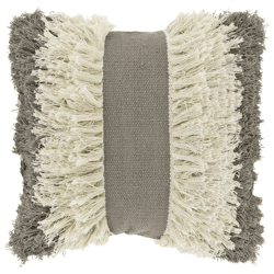 Unique Living Kissen Ziggy taupe 45 x 45 cm