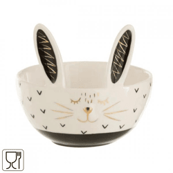 J-Line Schale „Kaninchen“ 12,5 cm
