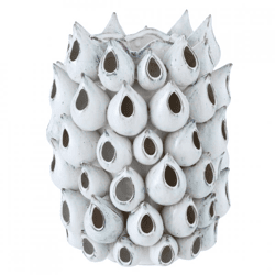J-Line-Vase „Anemone“, hoch, blau, 32 cm
